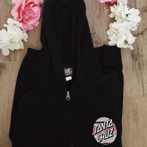🖤SANTA CRUZ ZIP UP HOODIE🖤